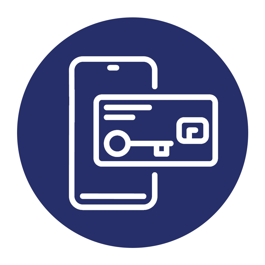 Smishing Credit card and cell phone icon